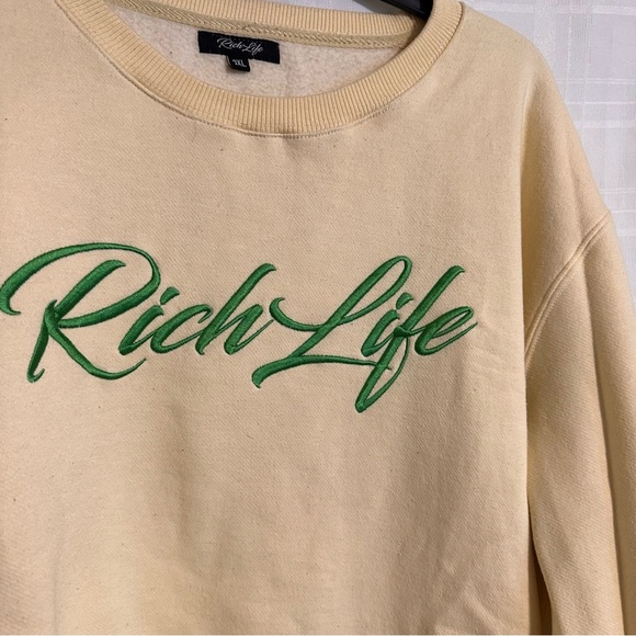 Rich Life Men’s Sweatshirt - Picture 5 of 7
